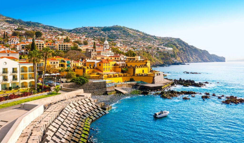 Madeira, Funchal văzut de sus