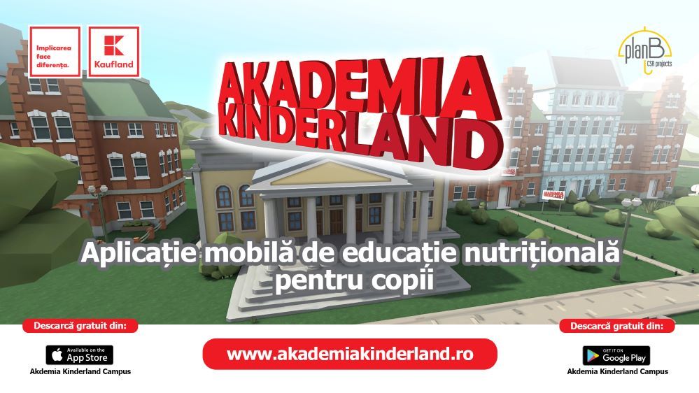 Kaufland lansează o aplicație pentru reducerea obezității infantile