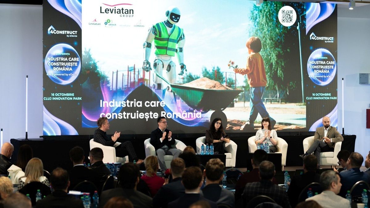 O industrie "la două viteze": Peste 200 de lideri din construcții au dezbătut la 4Construct Cluj strategiile de business pentru următorii ani