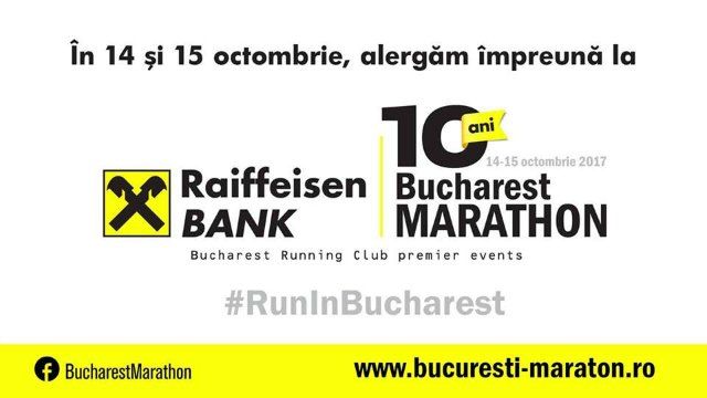 (P)Maratonului Bucuresti 2017, aflat la cea de-a 10-a editie - aplica pentru IAAF Bronze Label