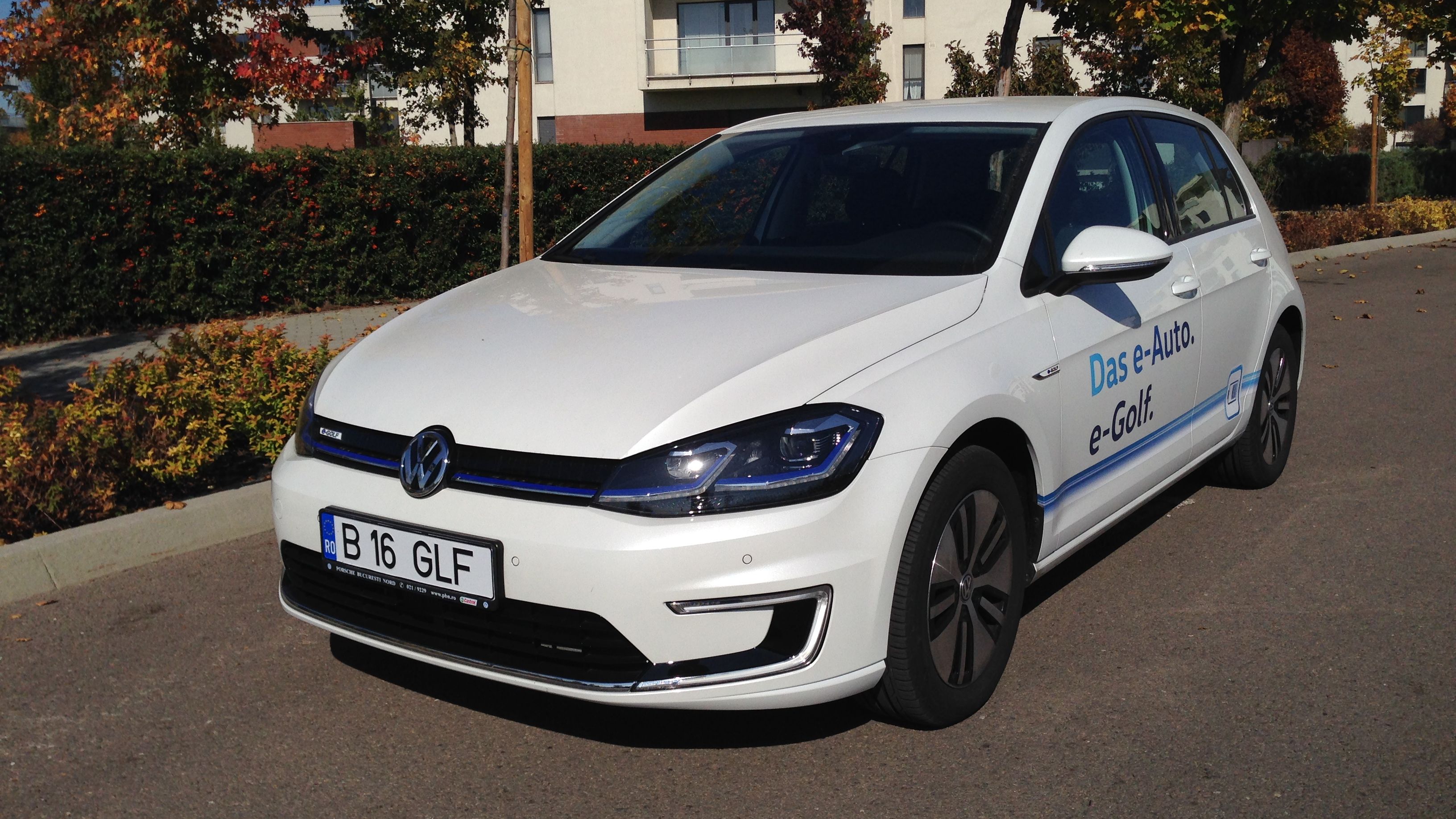 Volkswagen e-Golf, cel mai discret model 100% electric de pe piata - test drive