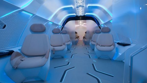 BMW Group Designworks a desenat interiorul capsulei de pasageri pentru Dubai Hyperloop