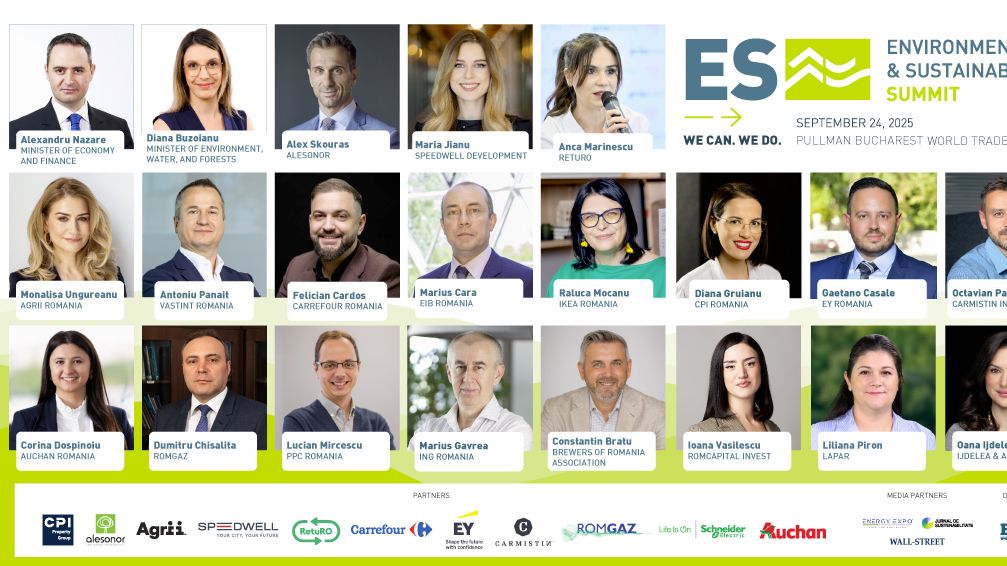 Environmental & Sustainability Summit 2025: Direcții și strategii pentru tranziția verde a României