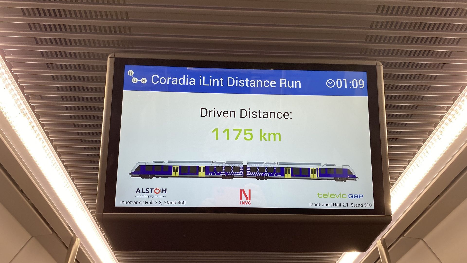 Francezii au testat un tren cu hidrogen care a parcurs un traseu de 1.175 de kilometri fără să fie realimentat