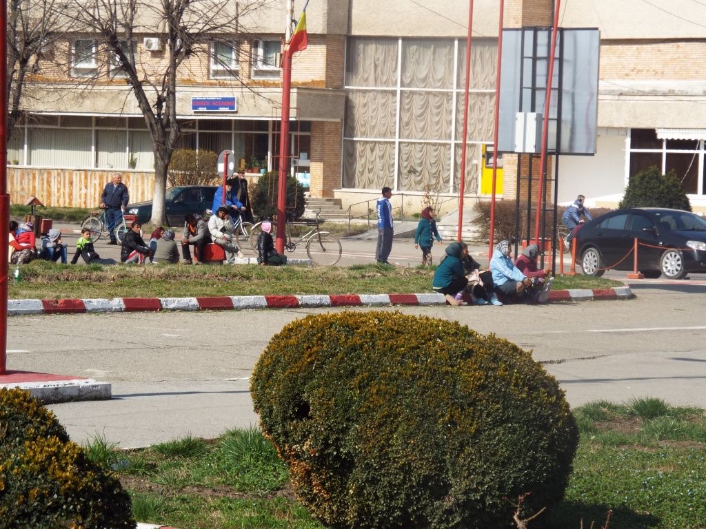 Piateta din centrul orasului