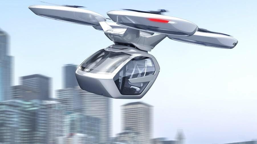 Audi si Airbus cer guvernului german sa le permita testarea de taxiuri aeriene la Ingolstadt