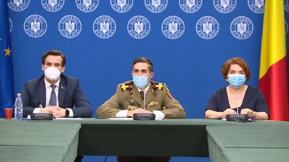 Valeriu Gheorghiță: Obiectivul pentru prima etapă a campaniei de vaccinare a fost atins