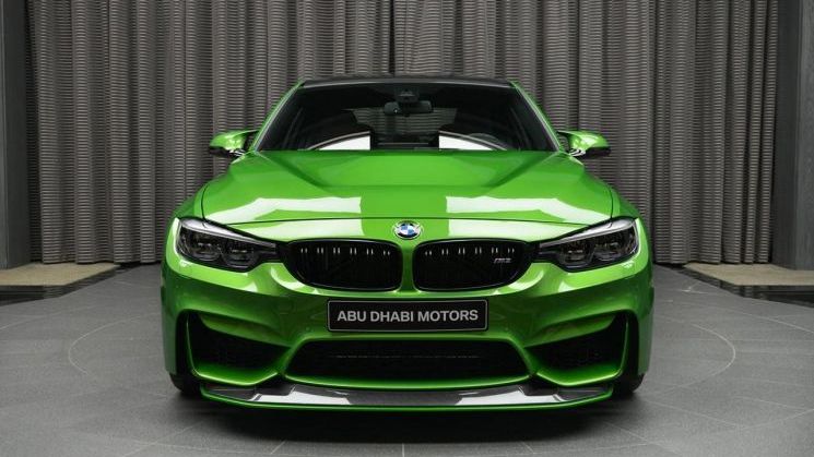 BMW M3 arata si mai bine cu accesorii M Performance si culoarea Java Green
