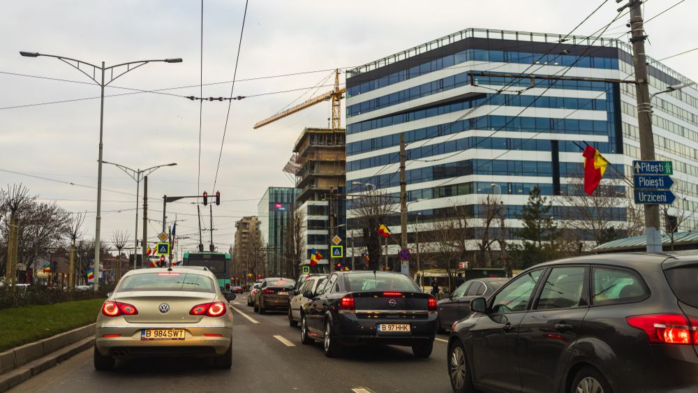 Soferii au pierdut in traficul din Bucuresti 9 zile si 11 ore anul trecut
