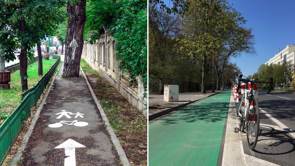 Bucuresti, exemplu NEGATIV privind pistele de bicicleta, in The Guardian