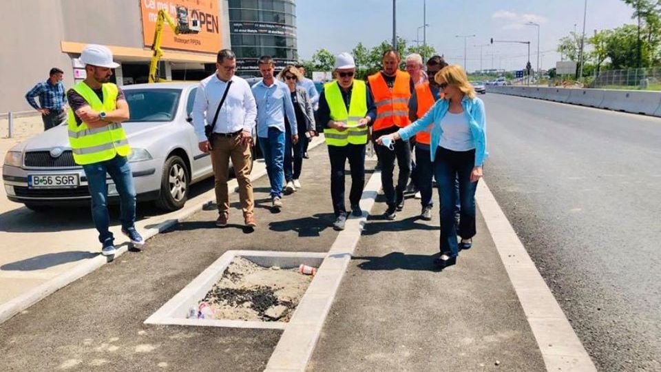 Firea: Tronsonul Petricani - Barbu Văcărescu va fi deschis în 2 săptămâni