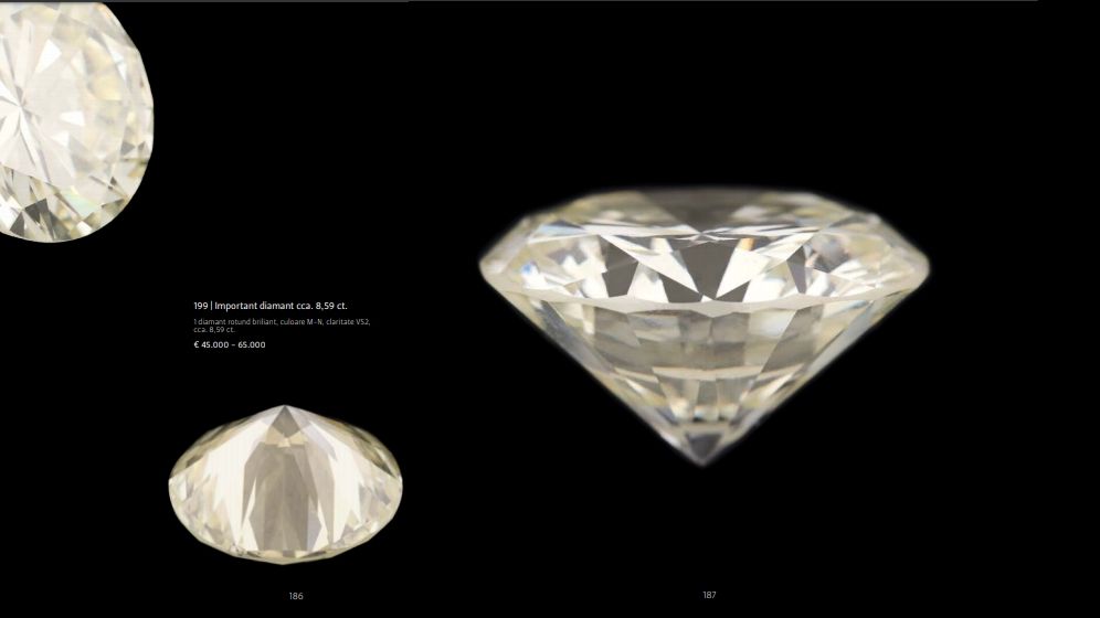 Cel mai mare diamant din România, adjudecat la 46.000 de euro