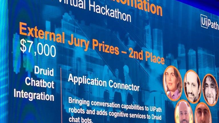 Druid, startup-ul fondat de Liviu Dragan, a castigat doua premii in cadrul evenimentului UiPathForward EMEA