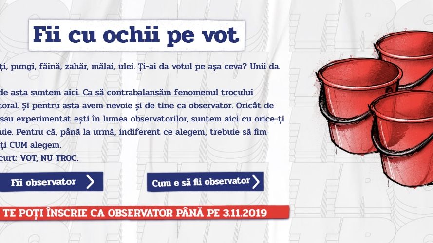 VotNuTroc: Campanie inedita si expozitie a "spagilor electorale"