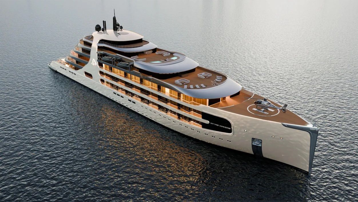 FOTO Maybach Ocean Club de pe Beyond Horizons: cum arată iahtul pe care își vor petrece vacanțele superbogații lumii