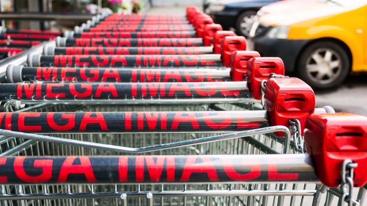 Mega Image, aproape de magazinul cu numarul 600