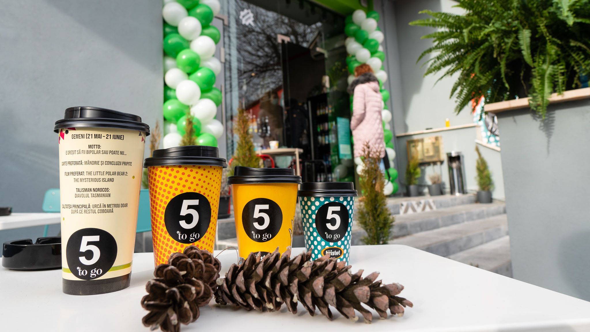 5 to go va deschide primele cafenele la Dublin şi Sofia