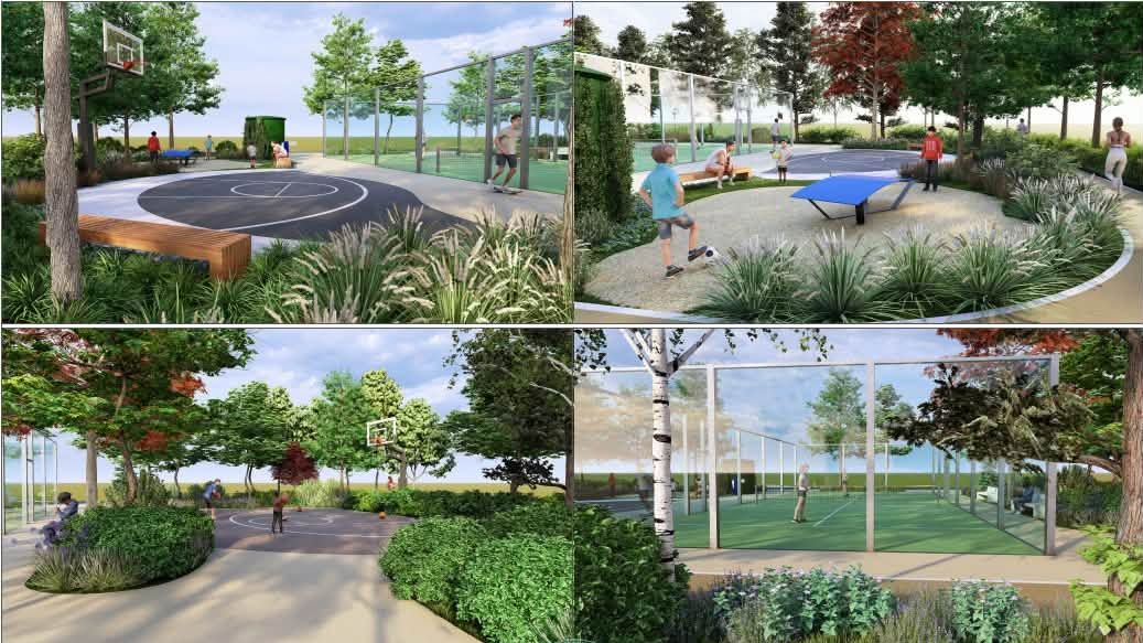 Un nou hub sportiv va fi construit în București: proiectul va avea terenuri de baschet, padel și Teqball