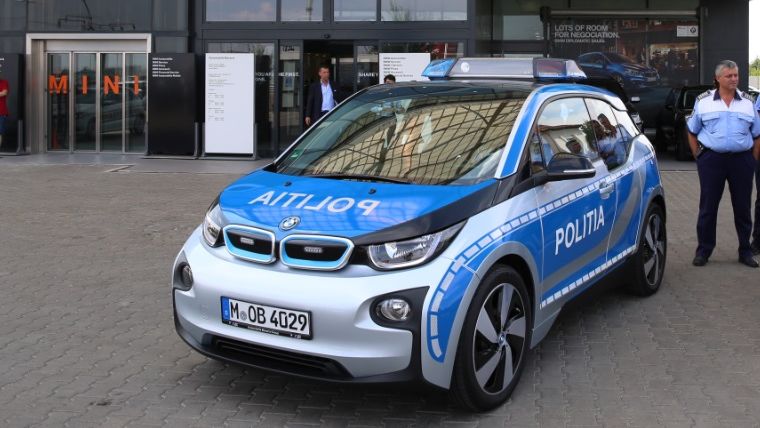 Politia Capitalei va avea o masina electrica timp de o luna