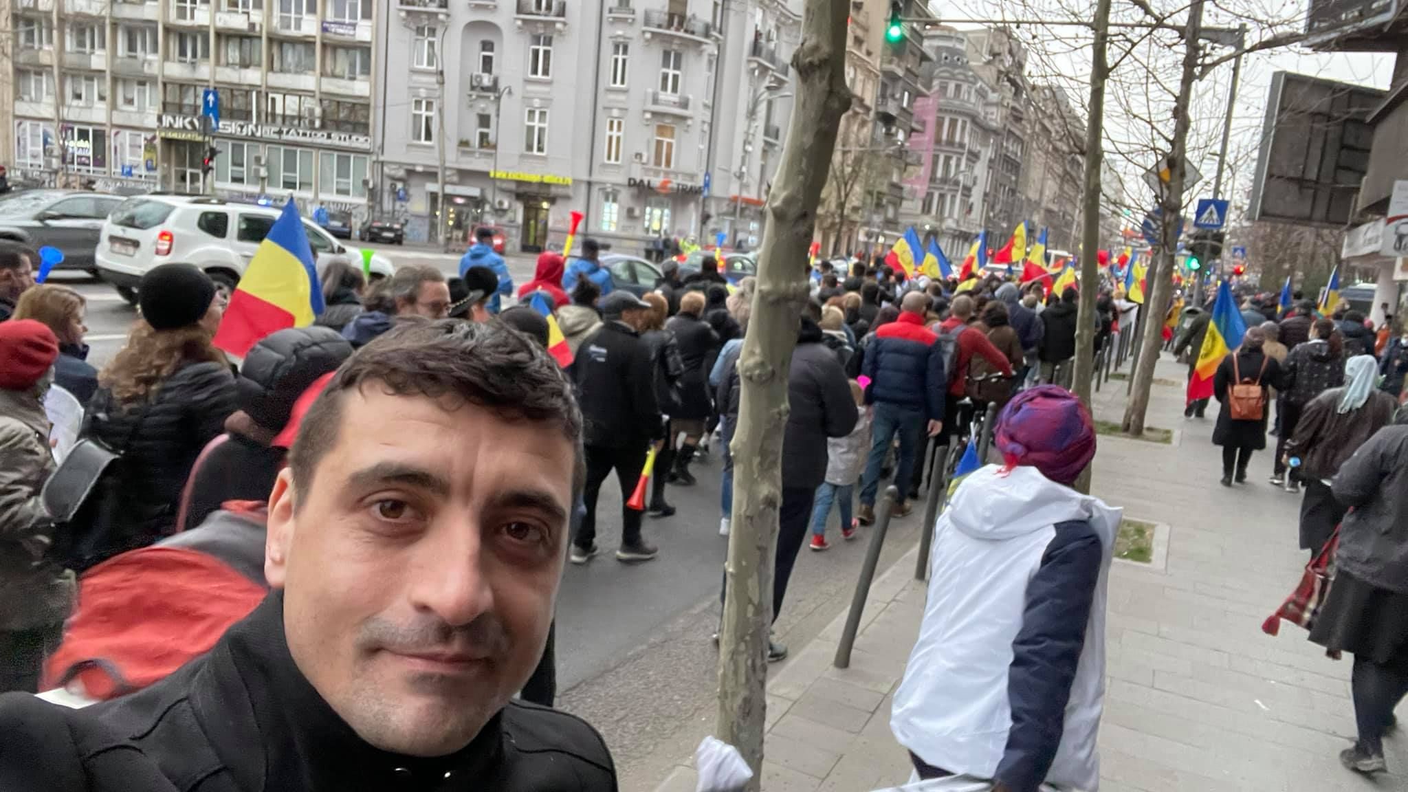 Noi proteste împotriva restricțiilor în București
