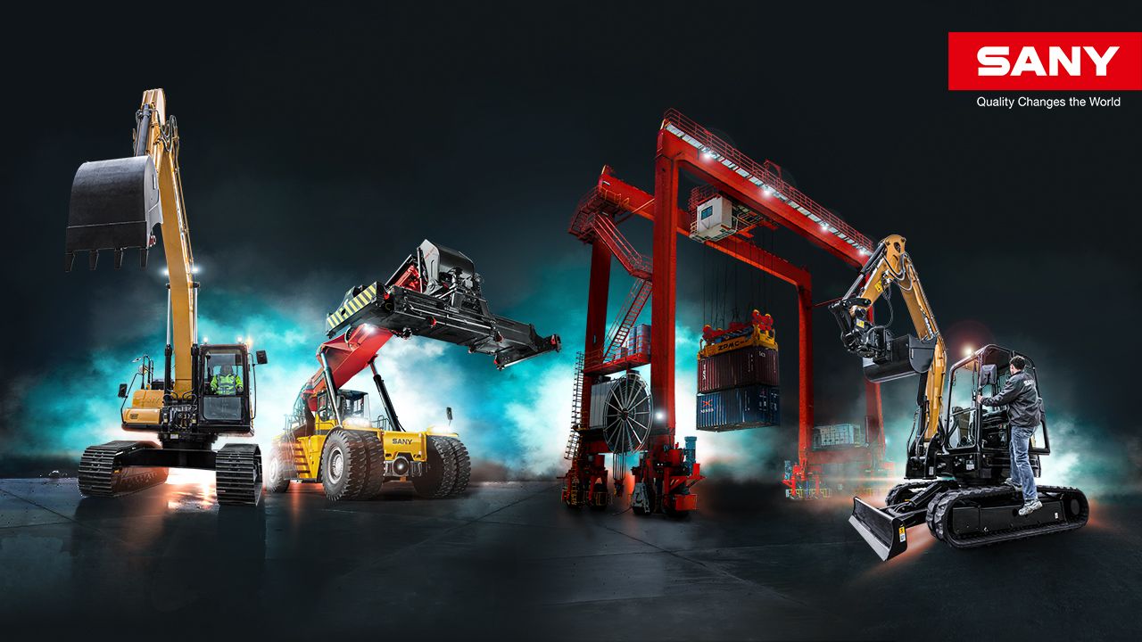 (P) SANY, lider mondial pe piata echipamentelor grele
