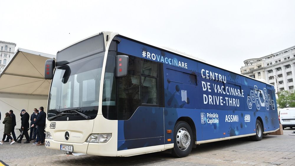 Un nou centru de vaccinare drive-thru va fi lansat în București