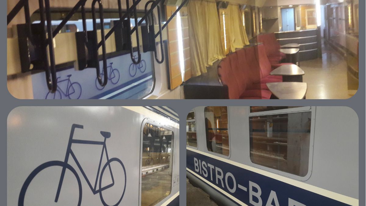 CFR Calatori a pus in circulatie un vagon dedicat transportului de biciclete/schiuri