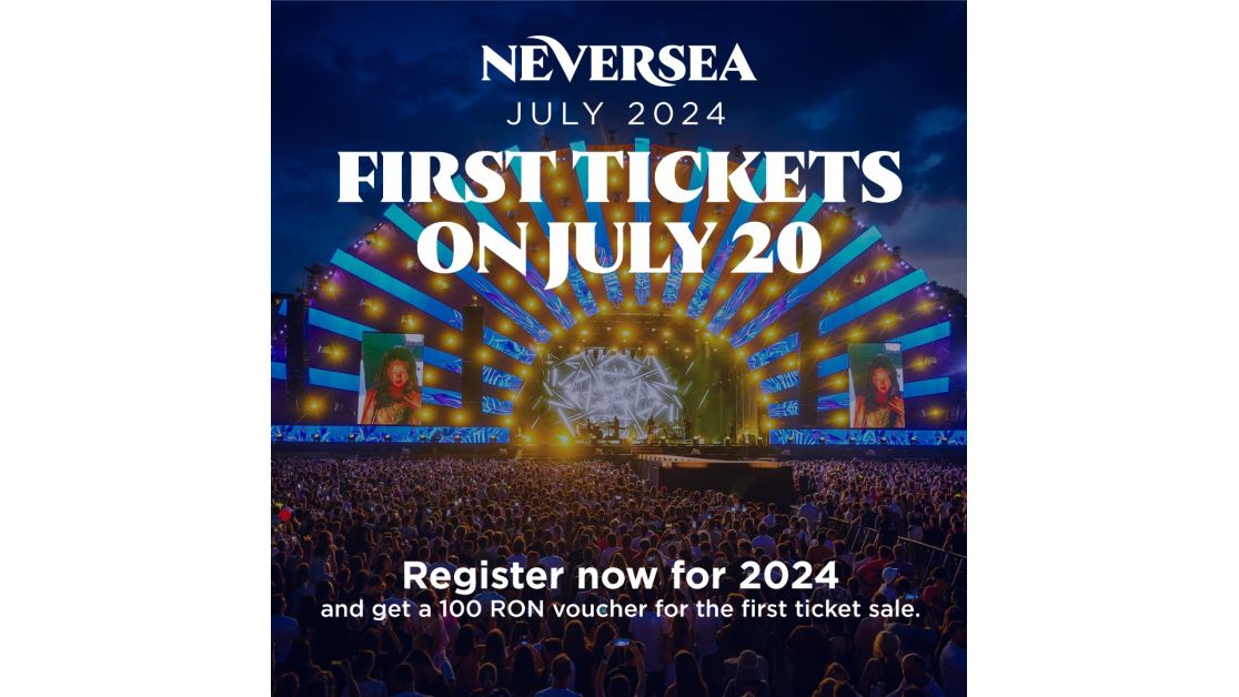 Începând de joi, 20 iulie 2023, vor fi puse în vânzare primele abonamente de festival pentru a șasea ediție NEVERSEA
