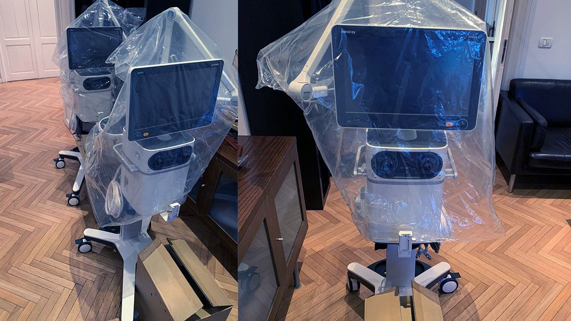 Două ventilatoare performante donate prin platforma „Donează pentru linia întâi”