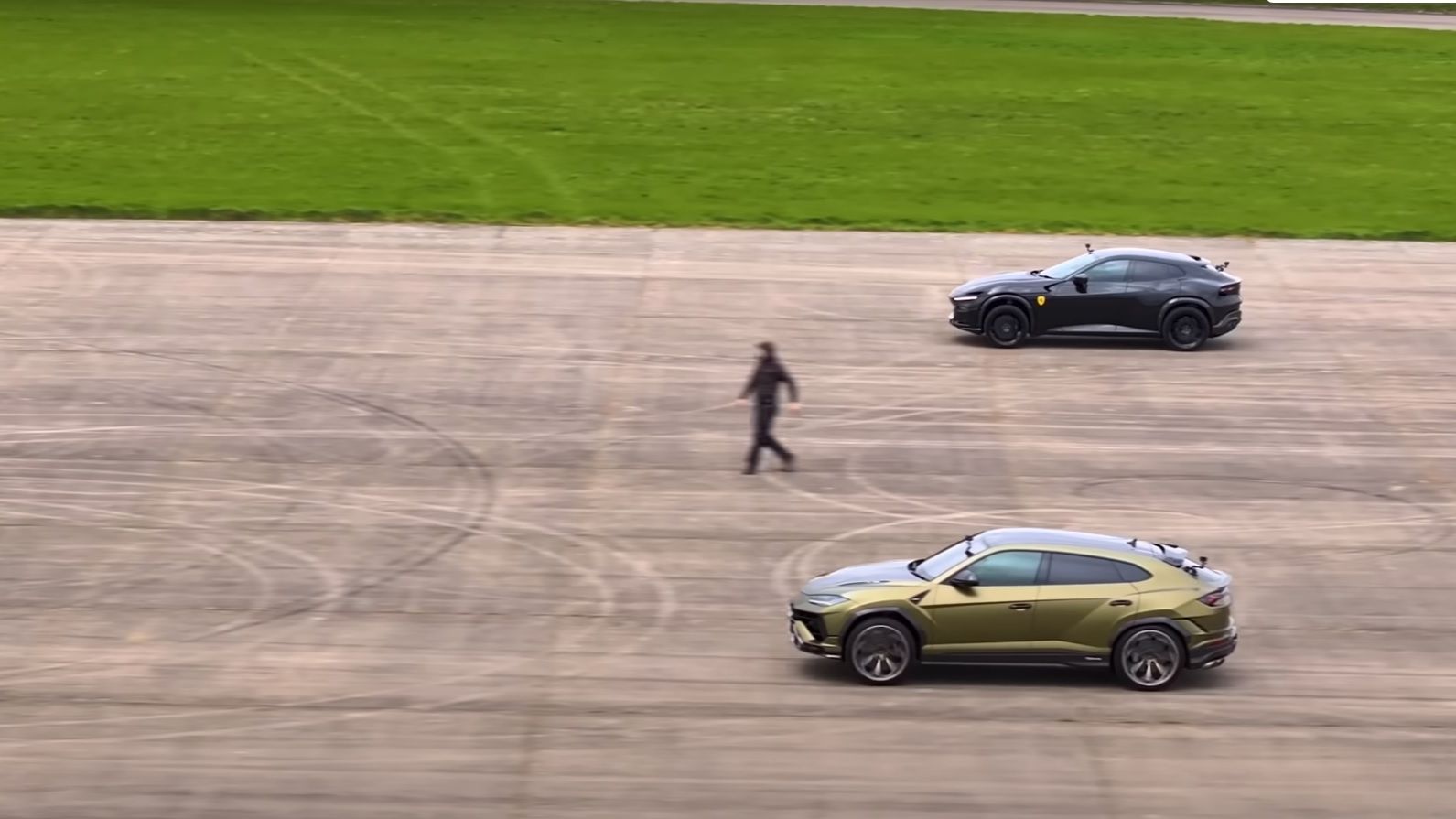 VIDEO | Ferrari vs. Lamborghini, faza pe SUV-uri: Care este mai rapid dintre Purosangue și Urus
