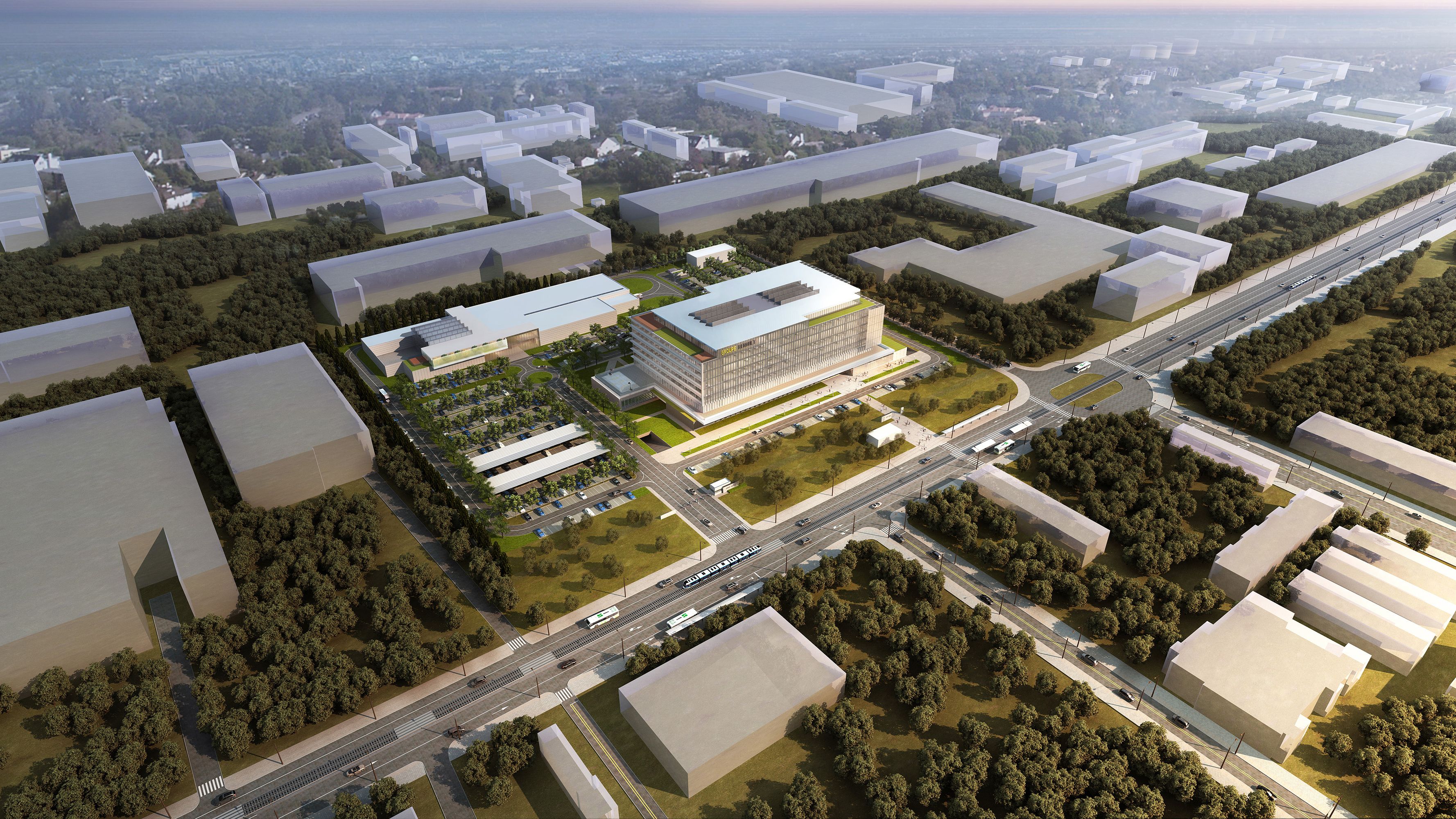 Globalworth a demarat lucrarile viitorului complex de birouri al Renault din Vestul Capitalei: cum va arata Renault Bucharest Connected, proiect estimat la 50 mil. euro