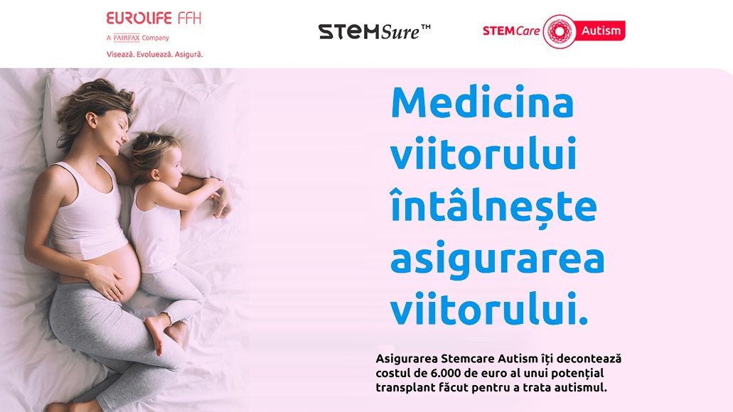 StemCare Autism -  prima asigurare din România care acoperă integral cheltuielile cu tratarea autismului