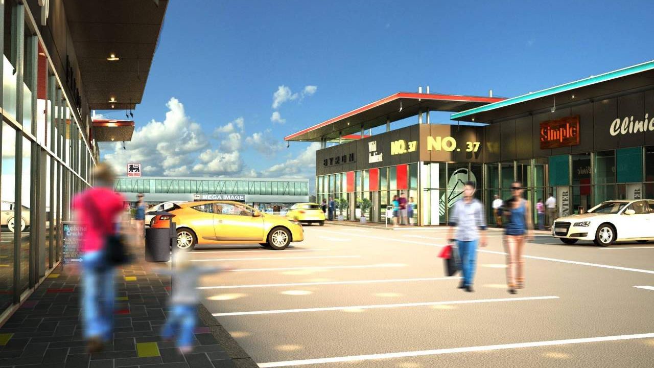 Au inceput lucrarile primului "street mall" concept din Popesti Leordeni. Cum va arata pariul de 10 mil. euro de langa Bucuresti