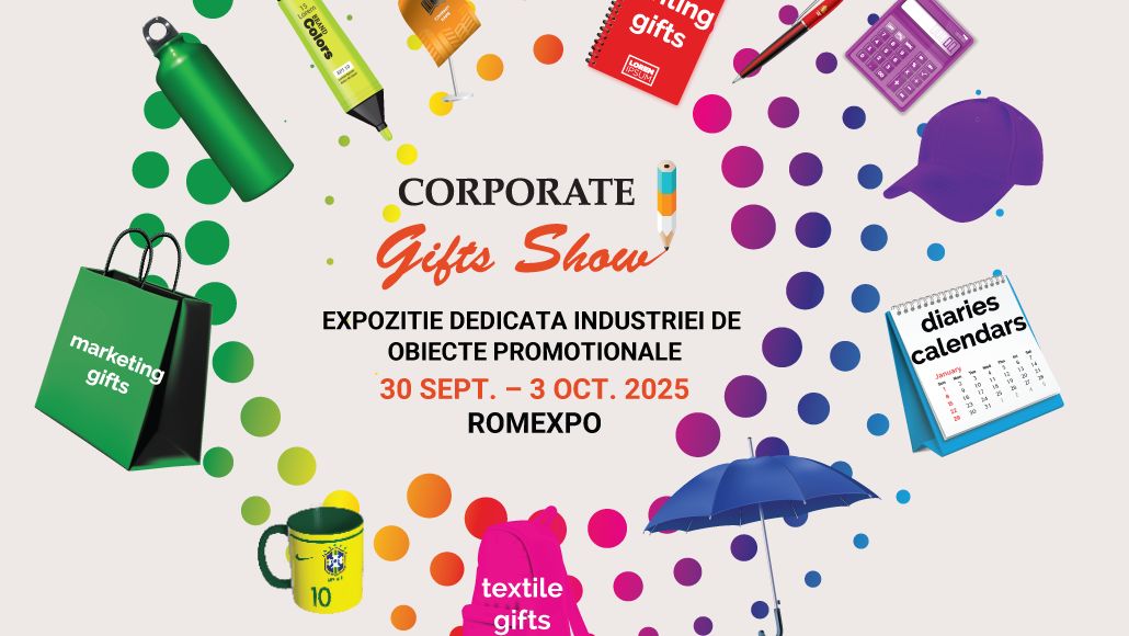 Mâine se deschide Corporate Gifts Show! O ediție plină de inovație și soluții de personalizare
