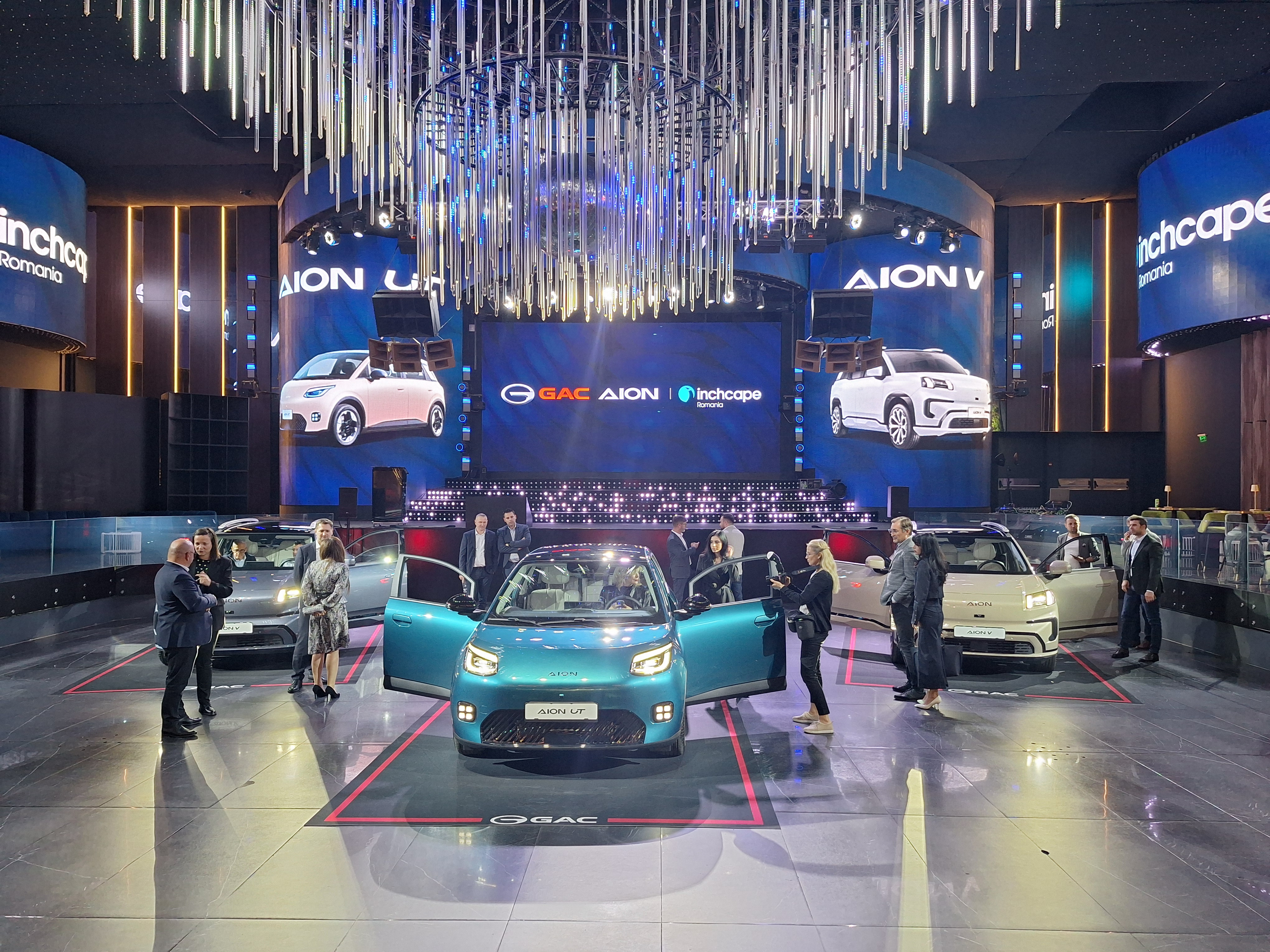 FOTO | GAC Aion intră pe piața din România cu două modele electrice. Care vor fi prețurile noilor mașini chinezești