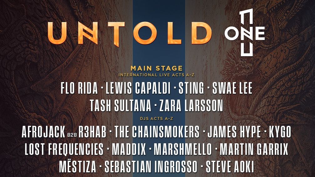 UNTOLD anunță programul pe zile: află când vor urca pe scena festivalului headlinerii Sting, Zara Larsson, Lewis Capaldi, Swae Lee, Flo-Rida, Martin Garrix, Kygo, The Chainsmokers și alții