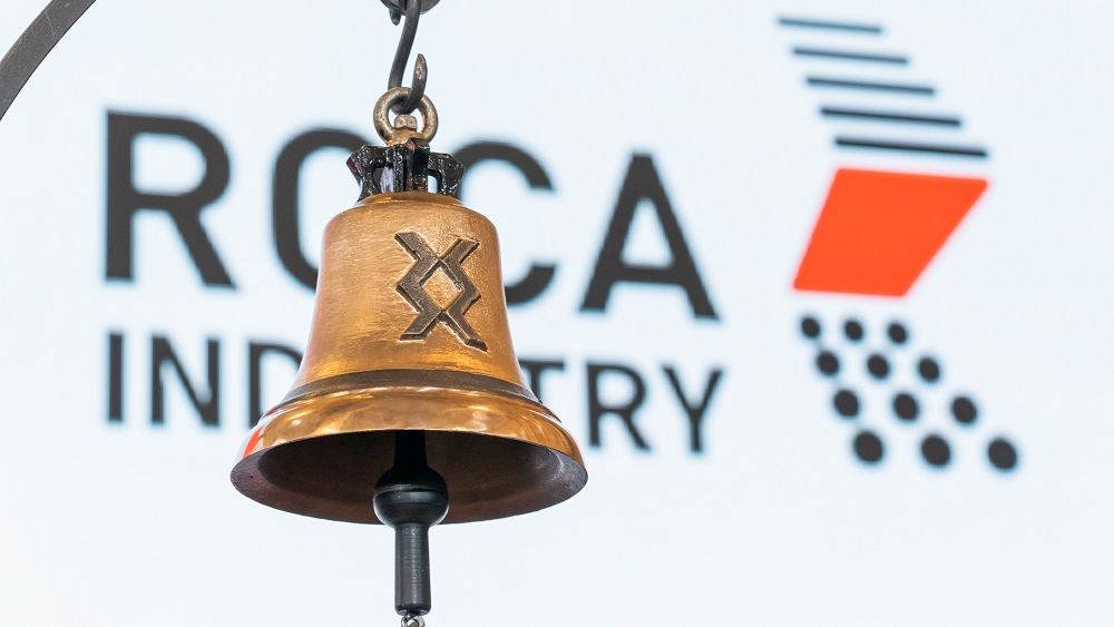 Holdingul de materiale de construcții ROCA Industry debutează în piața principală a Bursei de Valori București