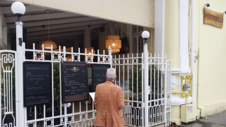 Portobello, o trattoria ca in filmele americane de actiune