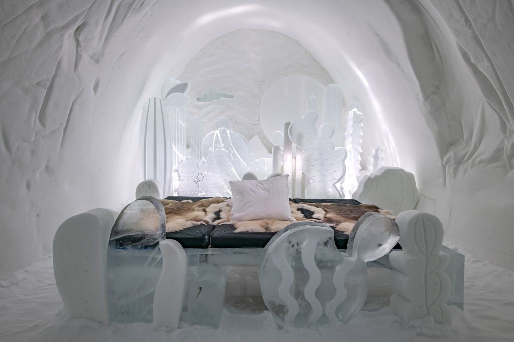 Camera Dream With a Thorn creată de Monica Popescu și colega ei Emmylou Varon. sursa foto: ICEHOTEL