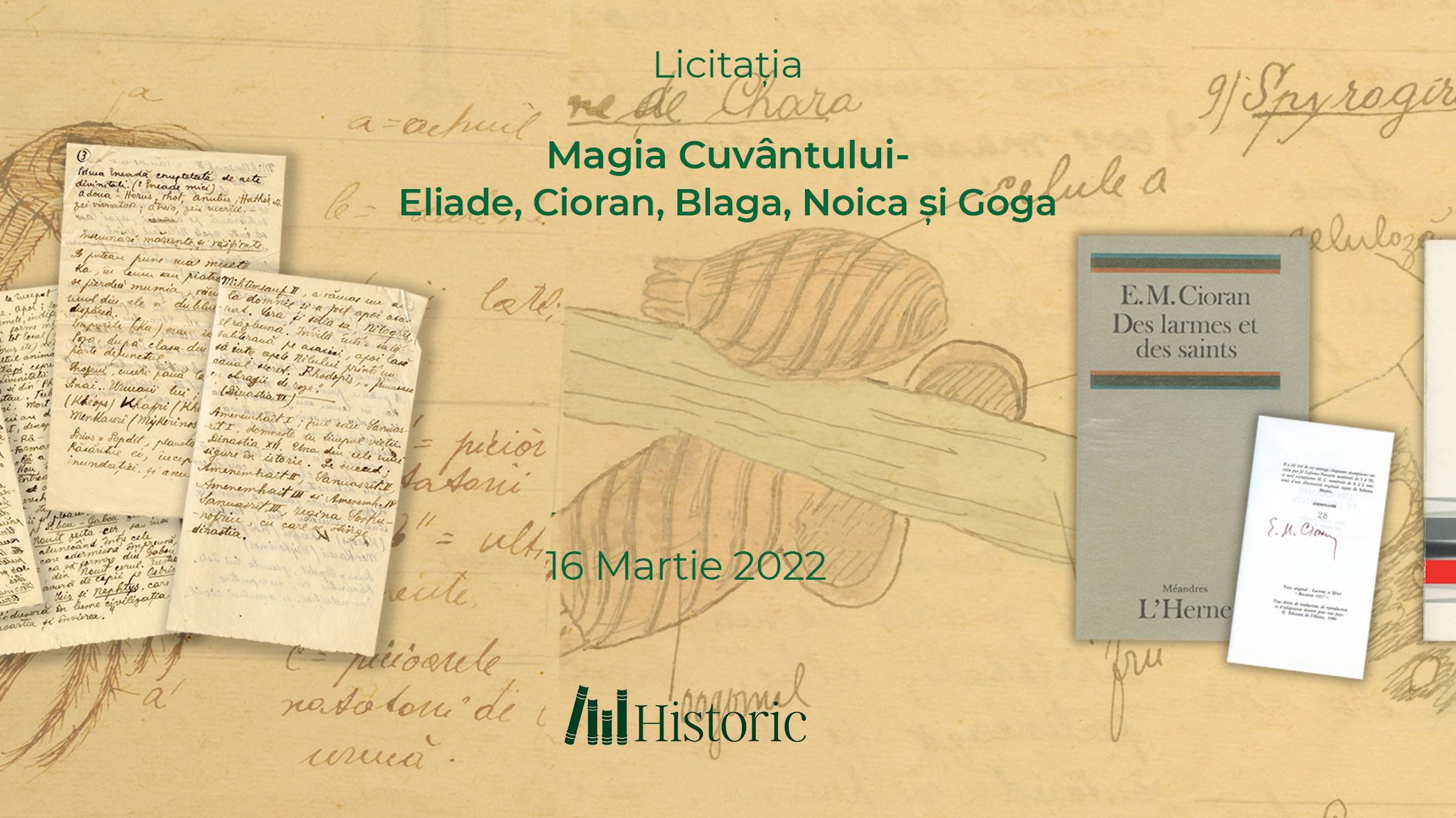 Cel mai important manuscris al lui Cioran din perioada de deplină maturitate, la VÂNZARE