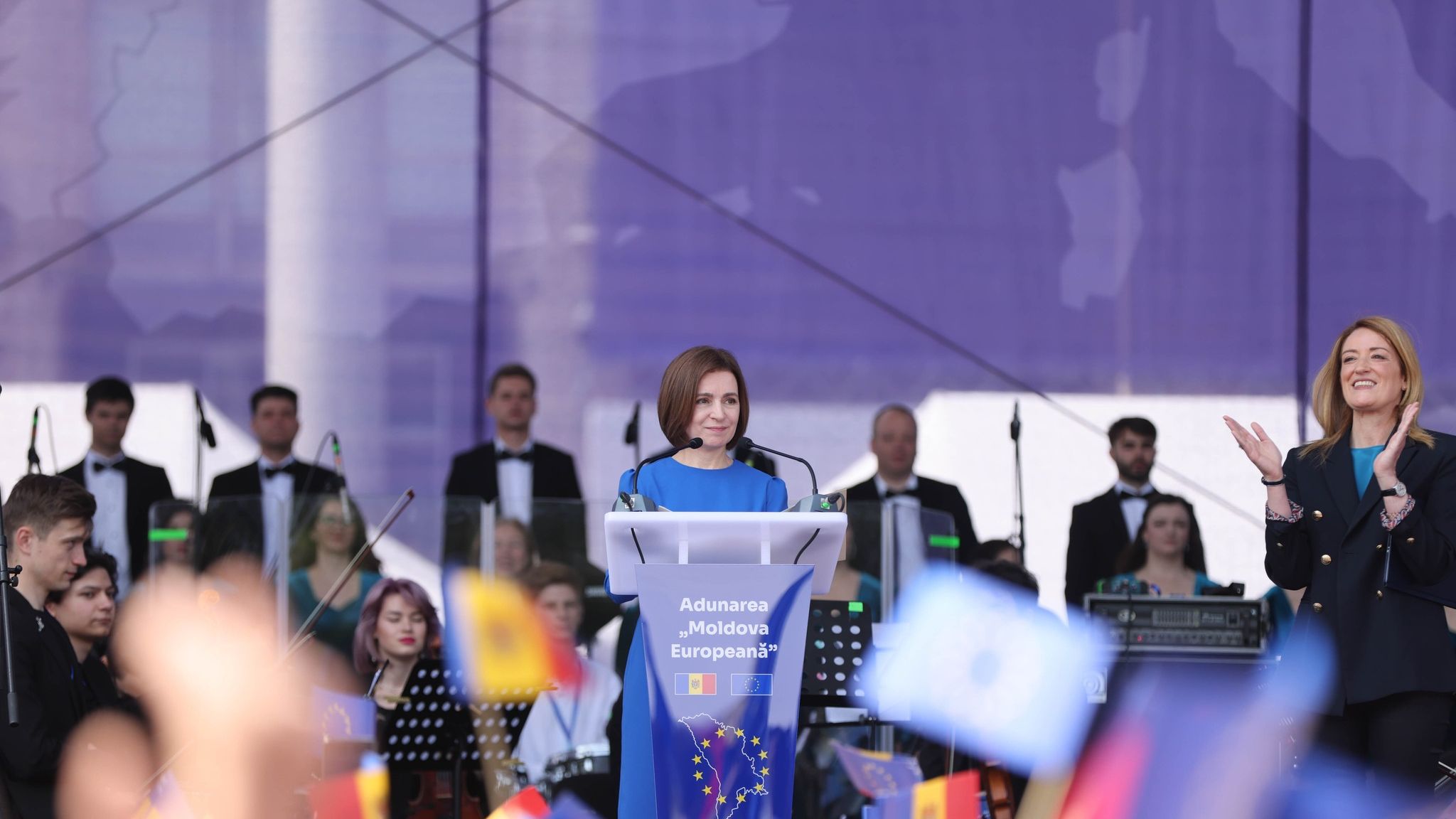 Maia Sandu: Obiectivul nostru este ca Republica Moldova să fie membru UE cu drepturi depline până în 2030