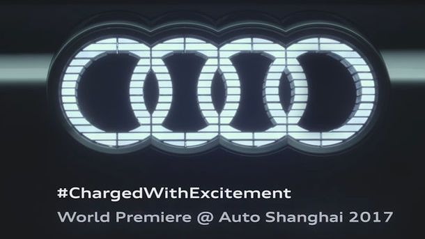 Audi pregateste un nou concept e-tron: va avea logo-ul iluminat cu LED-uri si blocuri optice alungite