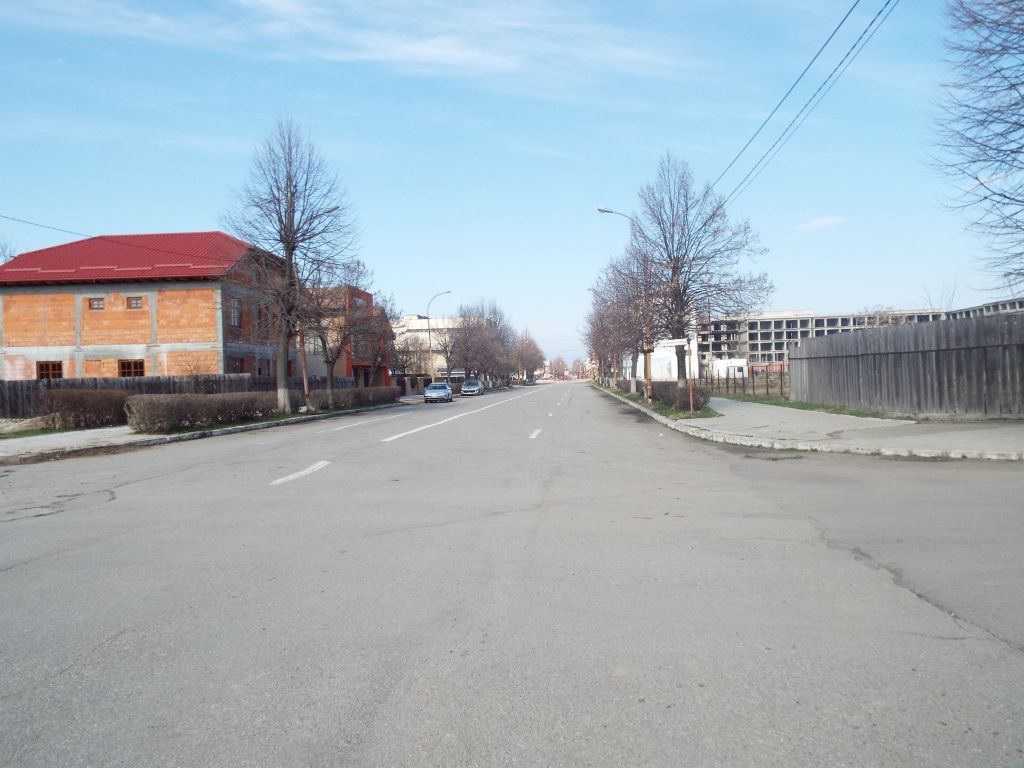 Strada din apropierea InterAgro