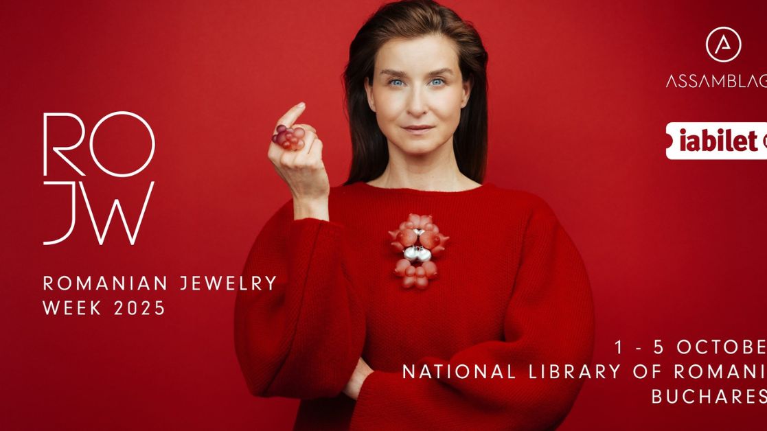 O lună până la cel mai important eveniment internațional de bijuterie din România  – Romanian Jewelry Week 2025