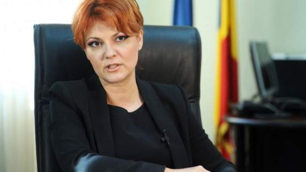 Lia Vasilescu: Salariul minim creste de la 1 decembrie, iar salariile vor fi diferentiate in functie de studii