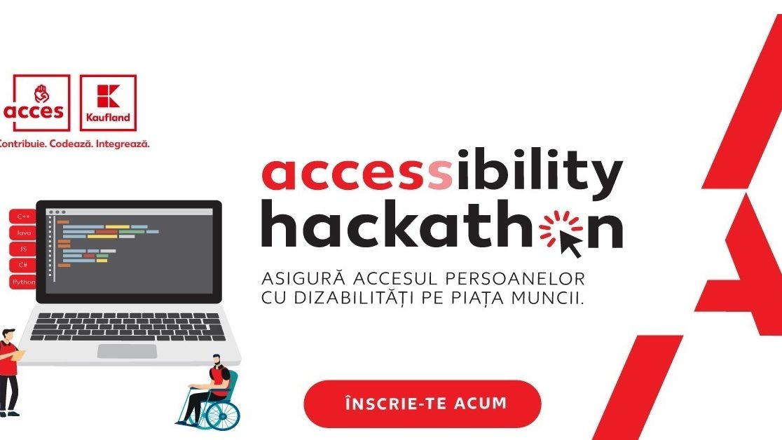 (P) Pasionat de tehnologie? Asigură accesul persoanelor cu dizabilități pe piața muncii, alături de Kaufland România