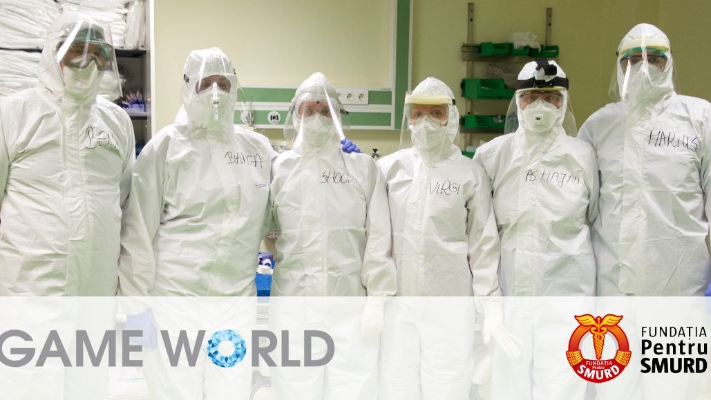 Game World donează 15.000 de euro pentru a sprijini SMURD în lupta cu pandemia de coronavirus