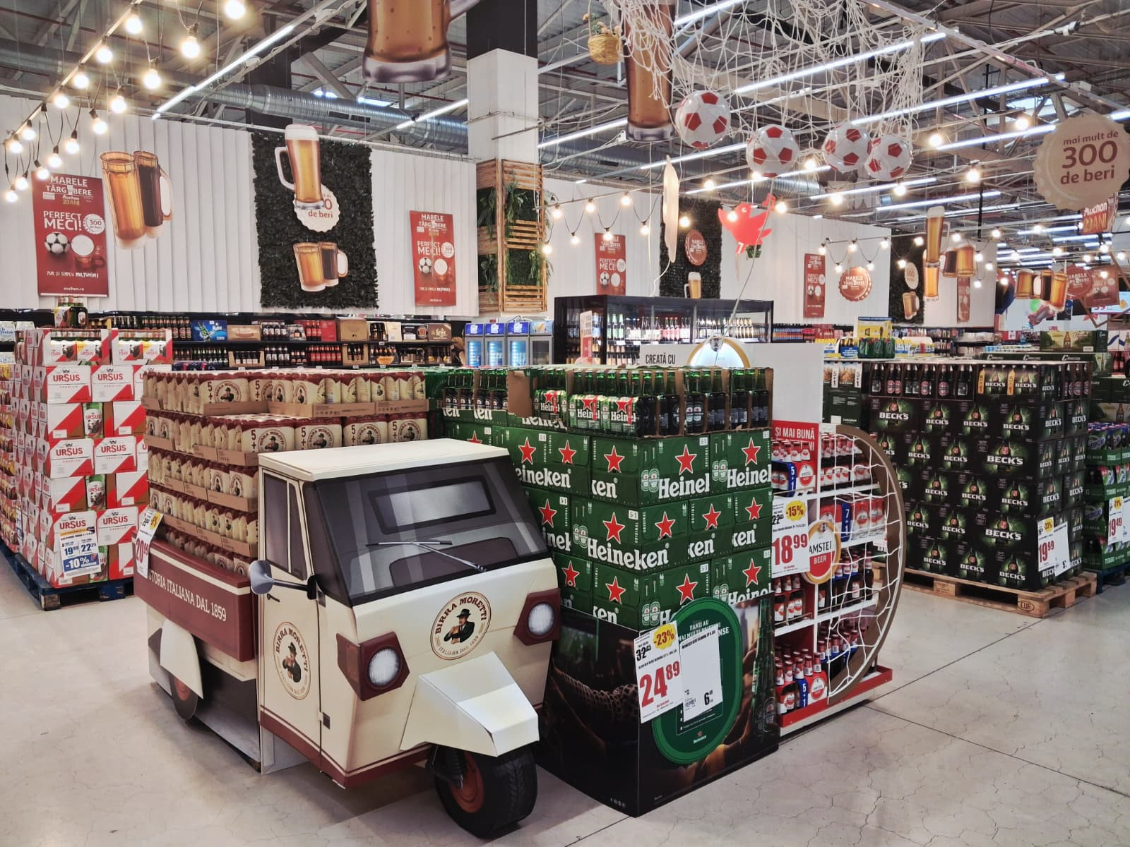 Vești bune pentru iubitorii de bere: peste 300 de sortimente și reduceri de până la 50% la Târgul de bere Auchan 2026