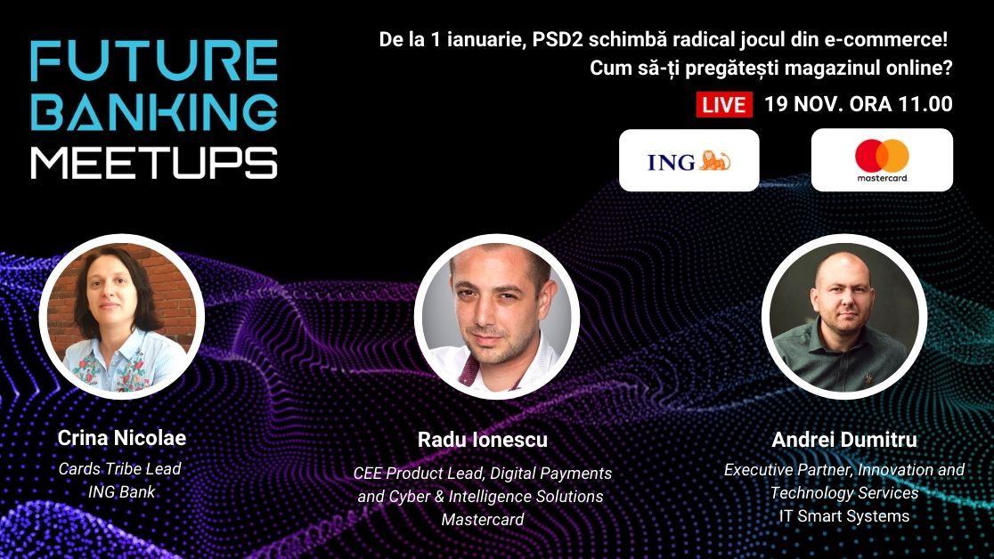 Meetup Future Banking| Legea care schimbă comerțul online: cum te pregătești