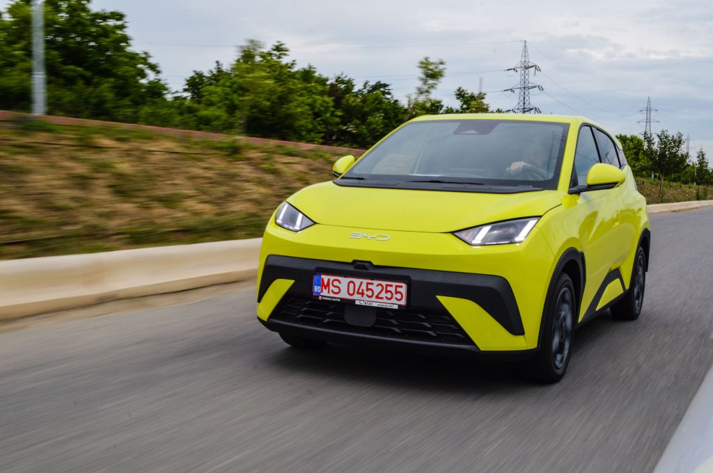 [FOTO] Test Drive BYD Dolphin Surf, noul rival din China al Daciei Spring - Imagine 6